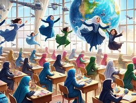محیط آموزشی مناسب دختران را سبکبال می‌کند تا کیفیت یادگیری بهتری را تجربه نمایند